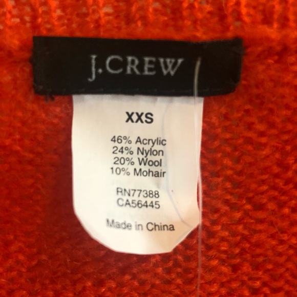 NWT J. Crew Sweater, size xxs - Picture 4 of 5